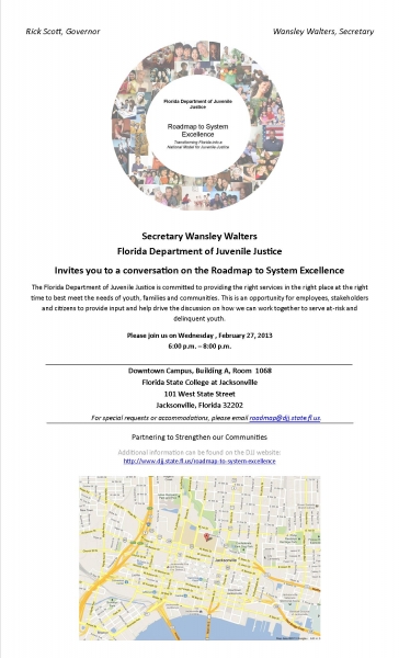 Duval County Town Hall Meeting | Florida Department of Juvenile Justice